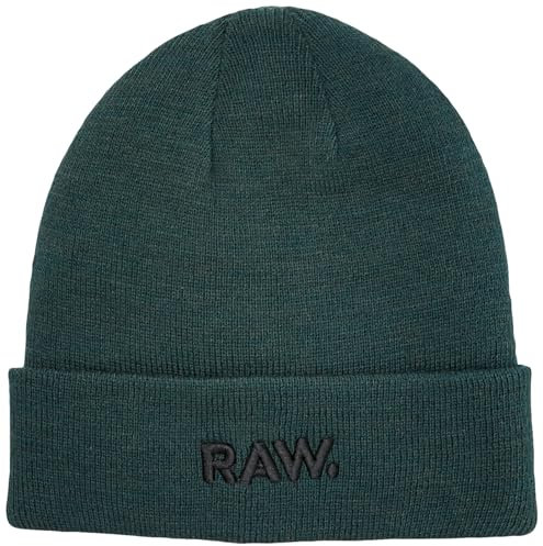 G-Star RAW Men's Accessories Effo RAW Long Beanie, Grün (laub D22301-C754-4287), PC