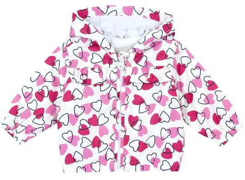 Chicco, Veste Bébé Coupe Vent, Blouson avec Capuche et Ouverture Frontale Pratique à Fermeture Éclair, Lavable en Machine, Vêtement Bébé 0-24 Mois, Conçu en Italie