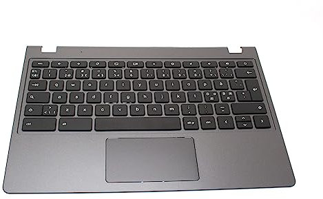 acer Tastatur Nordisch (Nordic) + Top case grau Chromebook 11 C740 Serie (Original)