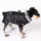 Hunde Wintermäntel,Hundeweste mit Geschirr,Hund Warme Jacke,Hundejacken für den Winter Winddicht Wasserdicht,Reflektoren Fleece Winterjackefür Kleine Mittlere Große Hunde(Schwarz,L)