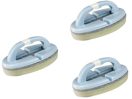 ULTECHNOVO 3stücke Klappbürste Pool-scheuerbürste Für Schwimmbad Reinigungsbürste Handbürste Mehrzweck-scheuerbürste Mit Dichtem Schwammdesign Für Fett Und Schmutz Fliesen Und Fugen