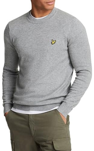 Lyle & Scott Jersey algodón Merino con Cuello Redondo para Hombre