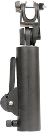 Umbrella Stand Clamp - Double Lock Adjustable Holder for Golf Push Carts, Strollers, Beach Chairs, and Wheelchairs, Perfect for Outdoor Use