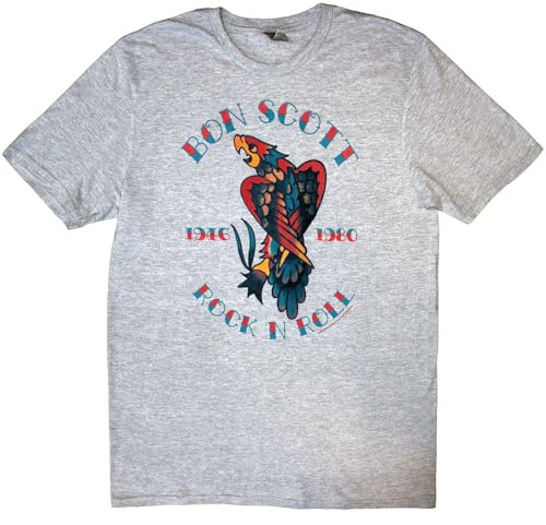 Bon Scott Rock N Roll T Shirt Size XXL