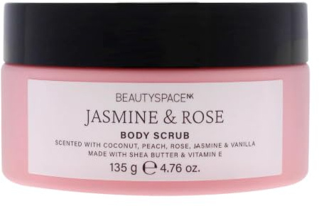Beauty Space Body Scrub - Jamine and Rose by BeautySpace for Unisex - 4.76 oz Body Scrub