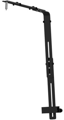 Milageto Tank Licht Halterung Ständer Hängelampe Halterung praktische Dekoration Tragbare Lampen Halter Aquarium Licht Halter Zubehör, Schwarz 5mm