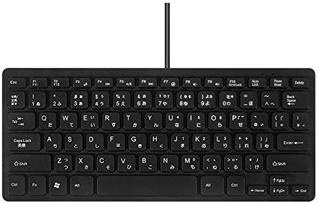 Okeeyseda Wired USB Japanese/English Bilingual Keyboard for Tablet/PC/Laptop/IOS/Android