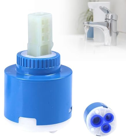 Cartuccia universale in ceramica, rubinetto a cartuccia da 35 mm, adatta per molti rubinetti ad alta pressione, per rubinetti da cucina, rubinetti da bagno, rubinetti doccia, rubinetti di ricambio per
