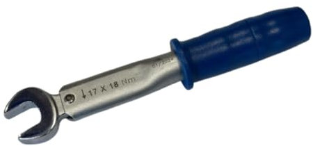 Wigam Chiave dinamometrica pre-tarata 08007028 PRE-TW17 chiave 17mm dimensione 1/4 lunga 220 mm per climatizzazione
