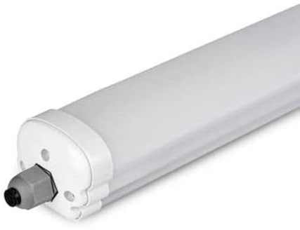 SILAMP LED-Unterbauleuchte, wasserdicht, 150 cm, 48 W, IP65, 120 lm/W, miteinander vernetzt – Neutralweiß 4000 K – 5500 K