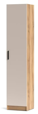 Shiito | Modelo Elba - Mueble Multiusos 1 Puerta | Acabado Mauvella-Beig