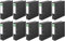 10 x ORDNER AKTENORDNER SCHLITZORDNER 8CM WOLKENMARMOR