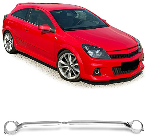 Alu Domstrebe vorne poliert für Opel Astra H 04-10 Limousine Carvan GTC TwinTop