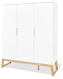 PINOLINO 143466G Kleiderschrank 'Bridge' Groß, weiß, 120 kg