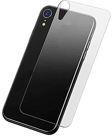 fonefunshop Compatible With iPhone XR - Rear Back Glass Screen Protector