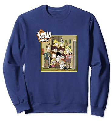 The Loud House Group Shot Framed Poster Sweatshirt