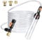 enomol Kies-Vakuum für Aquarium-Wasserwechsler Aquarium-Reinigungswerkzeuge, Siphon, Universal-Schnellpumpe, Aquarium-Wasserwechsel (15,2 m)