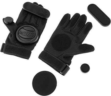 Colcolo Slide Longboard ​​Brake Handschutz Skateboard Skateboard Handschutz, Schwarz