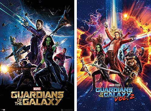 Close Up Guardians of The Galaxy Poster 2er-Set Part 1 & 2 (61cm x 91,5cm)