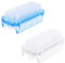 WLLHYF Dual-Sided Nail Brush 2 Pcs - Soft Bristles Fingernail Scrub Brushes With Handle Grip for Toes and Nails Cleaning - Scrubber Kit for Men and Women