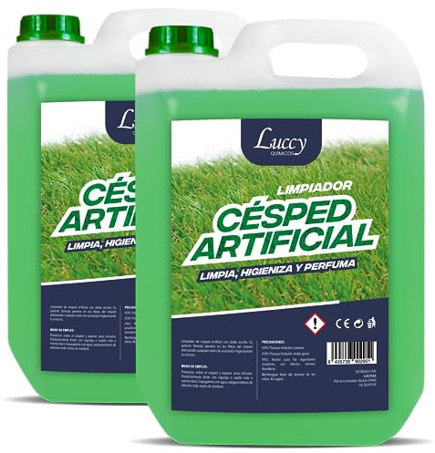 Hygiénisateur Gazon synthétique 10 Litres | Nettoyant pour Pelouse Synthetique, Hygiénisateur Concentré Triple Action