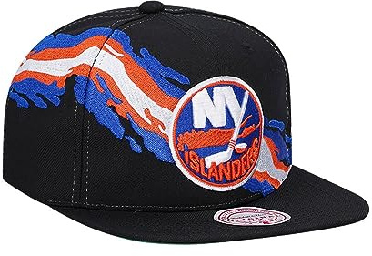 Mitchell & Ness New York Islanders Vintage Paintbrush Snapback Cap
