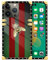 DAIZAG Compatible with iPhone 15 Plus Case,Fully Protected Reinforced Corners Golden Edge Design Soft TPU Silicone Back Cover Case Compatible with iPhone 15 Plus 6.7inch for Women-Red Green Golden Bee