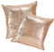 SwirlColor Pailletten Kissen Champagner Glitzer Pailletten Platz Werfen Kissenbezug 40x40cm/15.7x15.7inch cm für Zuhause Sofa 2 Stücke
