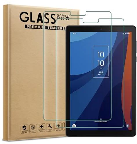AOKUMA Verre Trempé compatible TCL TAB 8 SE, [Lot de 2] Protection d'écran Pour TCL TAB 8 SE [0.26mm] [Extrêmement résistant aux rayures] [Haute définition][Facile à installer]