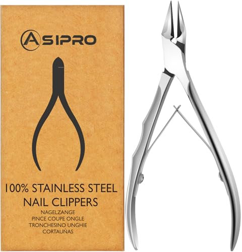 ASIPRO Tagliaunghie Professionale Tronchesino Unghie Piedi, Taglia Unghie per Piedi, Tronchesina Unghie Piedi Professionale, Tronchese Unghie Piedi in Acciaio Inossidabile Tagliaunghie Piedi