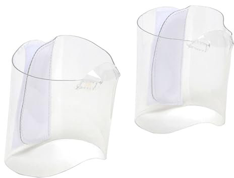 WUXIN H&P Damen Pole Dance Schuhe Protektoren Exotic Heels Protektoren, Transparent, 40.5 EU