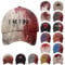 Baseball Cap Herren, Cap Herren Damen Halloween Blutspritzer Printed Basecap Horror Blutige Kappe Baseball Cappy Sommer Unisex Party Caps Blau
