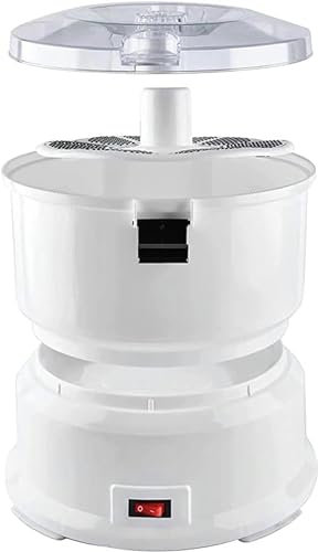 MZBDYYF Automatic Electric Potato Peeler - 1KG Capacity One-Touch Peeling Machine For Apple, Carrot, Fruit - Safety Lock, No Mess Rumbler