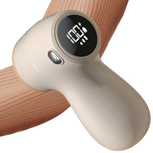 Quitapelusas para ropa, Quitapelusas portátil,Eliminador de pelusas de pantalla LED recargable por USB | Depiladora de tela ajustable con velocidad, removedor de bolitas portátil para suéteres, mantas