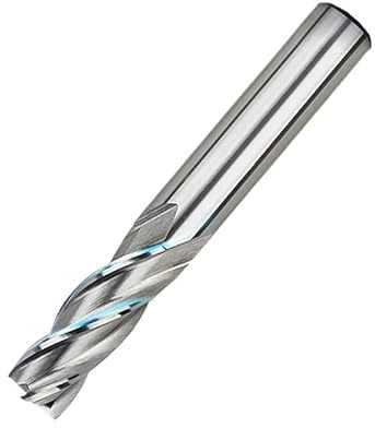 1 stücke Schaftfräser Hohe Präzision HSS Metall Cutter Co8 D1-32mm 2 3 4 Flöten Zähne Aluminium Fräsen werkzeug Schlüssel Sitzer Router Bit(20mm,3 Flutes-HSS)