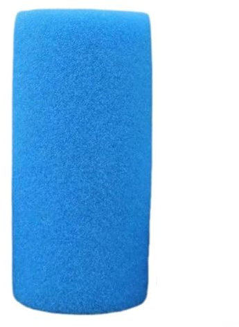 1 cartuccia in spugna per filtro per piscina, ricambio in schiuma riutilizzabile per filtri per piscine di tipo A/c, cartuccia in spugna lavabile blu per pompa per piscina, facile pulizia e uso di