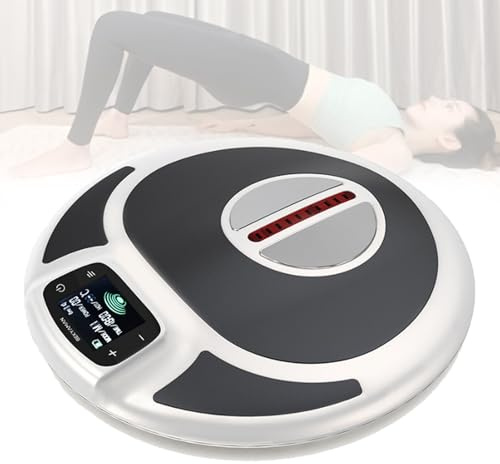 Zowdrix Elektrischer Beckenbodenmuskeltrainer, Beckenbodenstuhl Zur Postpartalen Rehabilitation, Vorbeugung Von Prolaps Mit Elektromagnetischem Trainer, FüR SchöNheitssalons Black
