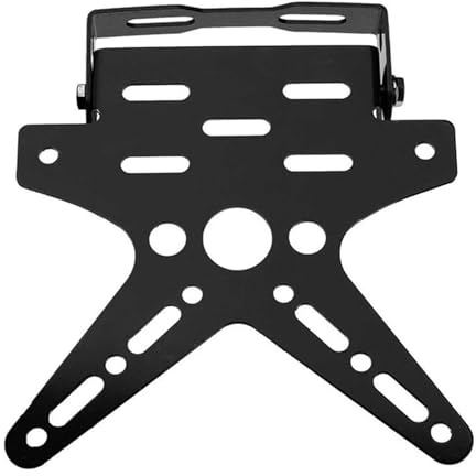Universal Aluminum Adjustable Mount Bracket Registration Number Plate Cover Motorbike Parts Motorcycle License Holder Plate Holder Motorbikes