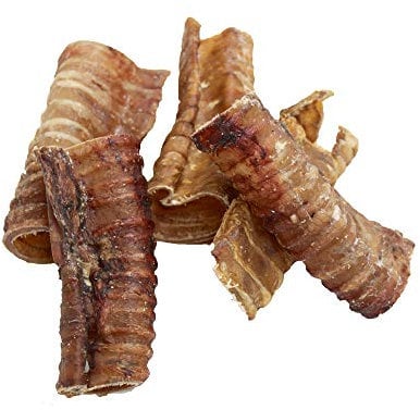 Croci Niki Natural Barf - Trachea di bovino essiccata, snack per cani naturale, ideale per Dieta Barf, 200g