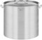 Royal Catering Kochtopf Induktion 48 L Ø 40 cm mit Deckel Edelstahl-Topf Induktionsherd-Topf Induktionskochtopf Edelstahltopf