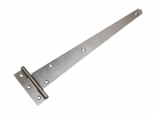T-Scharniere aus verzinktem Stahl, 30 cm, 12 Paar