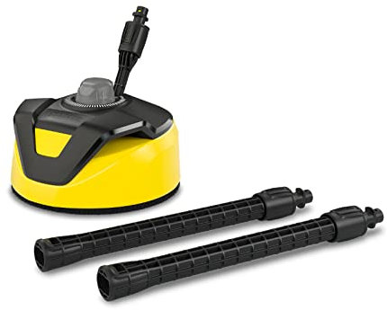 Kärcher - T 5 T-Racer 11 Electric Power Pressure Washer Surface Cleaner Attachment - 32 Extension Wand Included - 2600 PSI - for Kärcher K1-K5