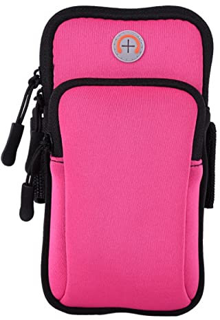 Brazalete Deportivo,Impermeable Teléfono Brazalete,Brazalete movil Running,Universal Impermeable Teléfono Móvil Brazo Bolsa de Viaje Cartera Bolsa,para Correr,Gimnasio,Deportes