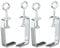 Giussani Rapid mor059aq Klemme, Verzinkt, 10 cm (Packung mit 2)