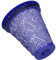 Paxanpax PFC1506 Pre-Motor Filter Fits Dyson CY22, CY23, CY26, CY28, DC75, DC77, DC78 Big Ball Animal, Plastic