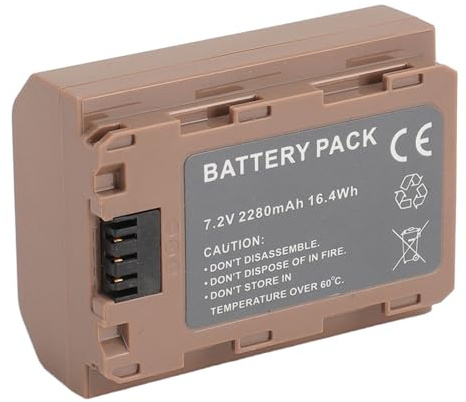 NP-FZ100 für NP FZ100 A1 A9 A9 II A7R V A7S III A7 IV A6600 A7C Kameras, 7,2 V 2280 MAh Kamera-Lithium-Batterie-Ersatz, Ladeanzeige, Typ-C-Anschluss