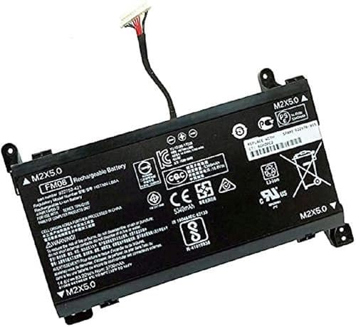 Batterie pour ordinateur portable HP Omen 17-AN014NG FM08 922752-421 14,6 V 83,22 Wh/5700 mAh