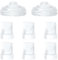 6Pcs Duckbill Valves and 2Pcs Diaphragm Compatible with Momcozy M5 Wearble Breast Pump, Breast Pump Replacement Accessories for M5 Momcozy, M5 Pump Replacement Accessories