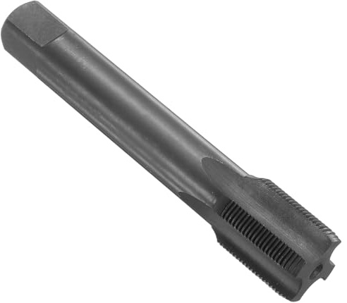 QUARKZMAN Metric Gewindebohrer M18 x 1 HSS Gewindeschneider, Rechtsgewinde, Schwarz