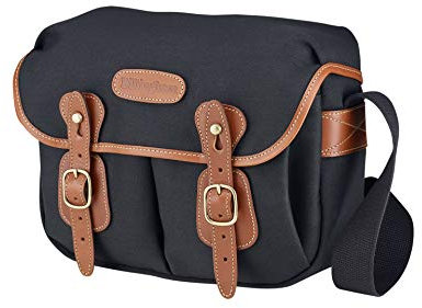Billingham Hadley Small Camera Bag (Black Canvas/Tan Leather)